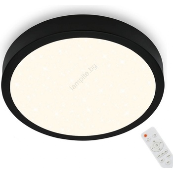 Briloner 3704-015- LED Димируем плафон RUNA LED/22W/230V черен + + д. у (BL1417)