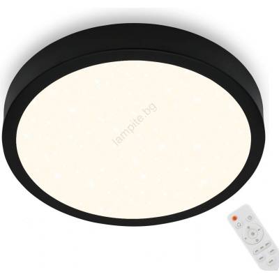 Briloner 3704-015- LED Димируем плафон RUNA LED/22W/230V черен + + д. у (BL1417)