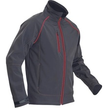 SAFEWORKER REUSEL softshell bunda antracit/červená