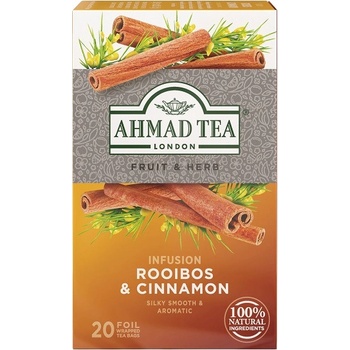 Ahmad Tea Rooibos a skořice 20 x 1,5 g