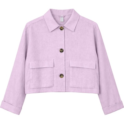 Mazine Дамско ежедневно яке Mazine Women's Short Linen Jacket Casual jacket - Bright Lavender - размер XL (103-2946-0115)