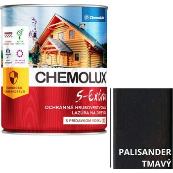 Chemolux S 1025 extra 0,75 l palisander tmavý