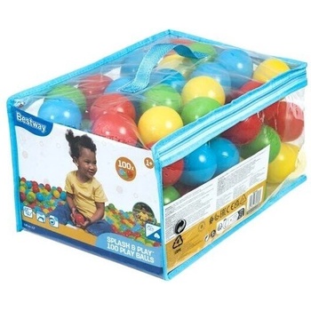 Image 1 of Bestway Топки за игра Bestway® 5.85cm SPLASH & PLAY 100 броя