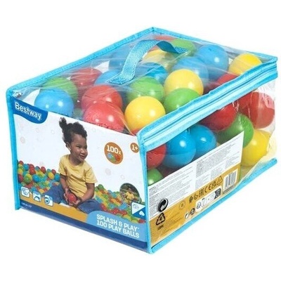Bestway Топки за игра Bestway® 5.85cm SPLASH & PLAY 100 броя