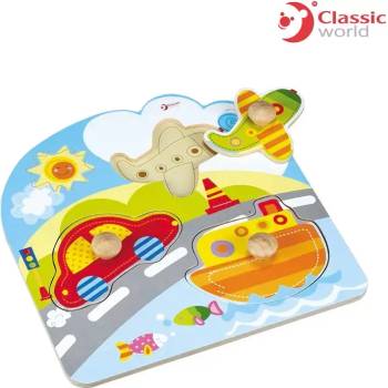 Image 1 of Classic World Детски Пъзел Превозни средства - Classic World
