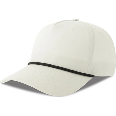 Atlantis Headwear K Paka baseballová 5 panelová COT33029891099 white/black Bílá/černá