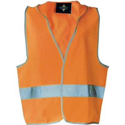 Korntex Odense detská bezpečnostná vesta s kapucňou KX504 Signal Orange