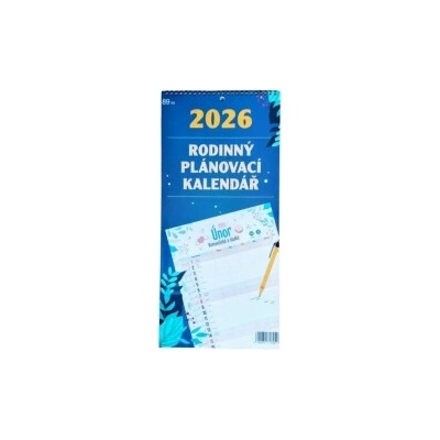 Nástěnný Rodinný týdenní 2026