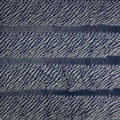 Svetrovina 17284 modrá, volánky, š.120