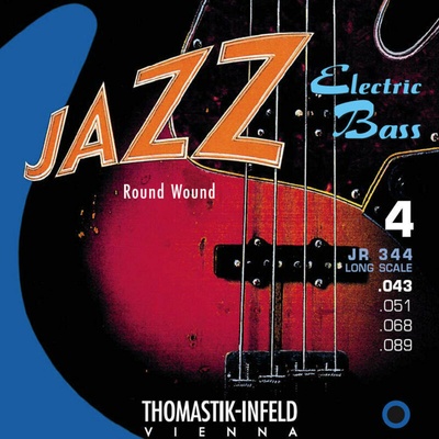 Jazz Bass Nickel Round Wound RoundcoreSada 4 strun JR344 32591