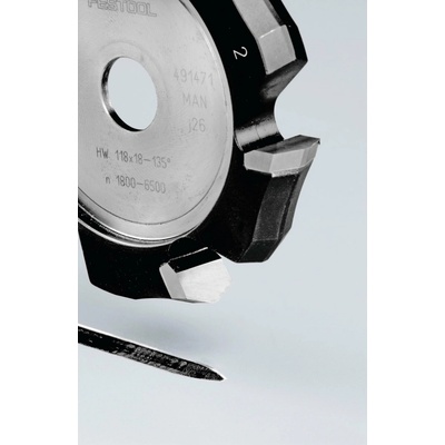 FESTOOL Drážkovacia fréza tvaru V HW 118x18-135°/Alu 491471