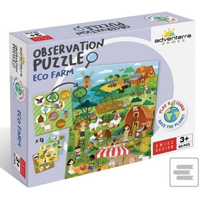 Postřehové puzzle Ekologická farma