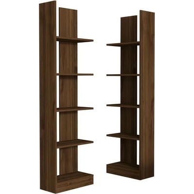 Knižnica Ikiz Walnut