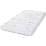 Lorelli Детски матрак Lorelli - Holiday, 70 х 140 х 10 cm, бежов с коте и жирафче (1016006) - ozone