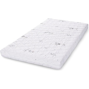 Lorelli Детски матрак Lorelli - Holiday, 70 х 140 х 10 cm, бежов с коте и жирафче (1016006) - ozone