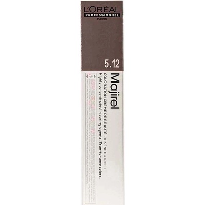 L'Oréal Majirel oxidační barva 5.12 světle hnědá popelavá intenzivní