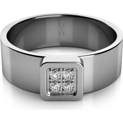 Couple prsten Cuba z bílého zlata se zirkony 6860465 0 1