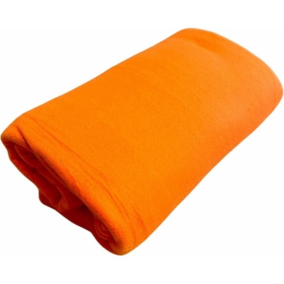 TiaHome Deka Fleece Oranžová 150x200