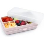 Melii Кутия за храна Melii - Mini Snackle Box, 6 отделения, розова (ML19260)