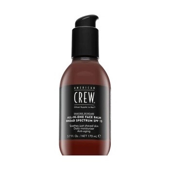 American Crew Shaving Skincare All-In-One Face Balm Broad Spectrum SPF15 успокояващ балсам за след бръснене за мъже 170 ml