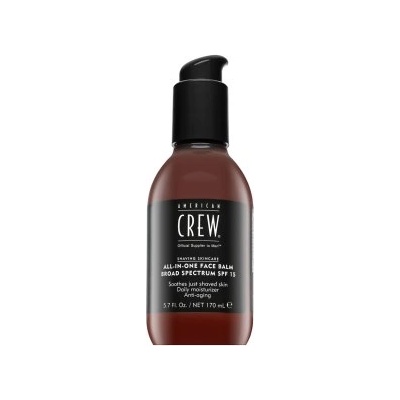 American Crew Shaving Skincare All-In-One Face Balm Broad Spectrum SPF15 успокояващ балсам за след бръснене за мъже 170 ml