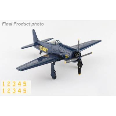 Sky Max Models F8F Bearcat USN Blue Angels 1946 w Decal Sheet 1:72