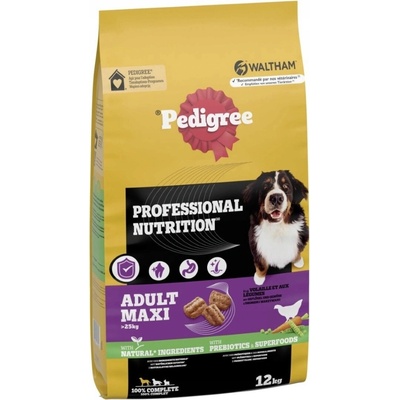 Pedigree adult velké drůbeží zelenina 12 kg