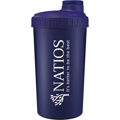 NATIOS Šejker (shaker), Tmavo modrý, 700 ml