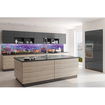 DIMEX ART Фототапет за кухня - цветна флорална картина 350 x 60 см