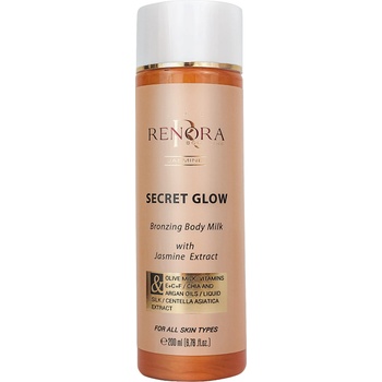 Renora Bronzing Body Milk Secret Glow Мляко за тяло дамски 200ml