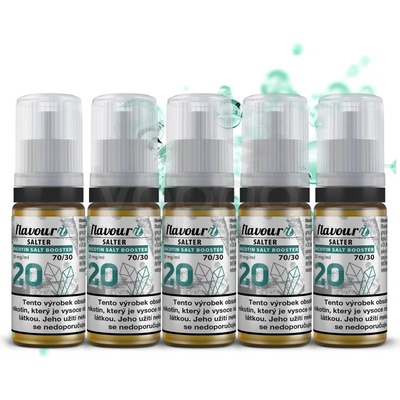 Flavourit Salter PG30/VG70 20mg 5x10ml – Zboží Dáma