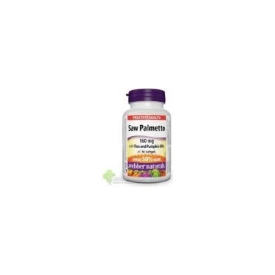 Webber Naturals Saw Palmetto 160mg 60+ 30 kapsúl