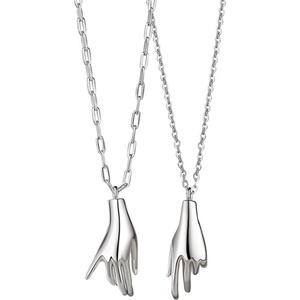 Silenti Jewelry Сребърно колие "Неразделни