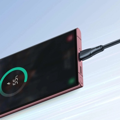 Joyroom S-UC027A11 USB Surpass / typ C / 3A, 1,2m, černý
