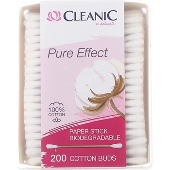 Cleanic Pure Effect vatové tyčinky 200 ks