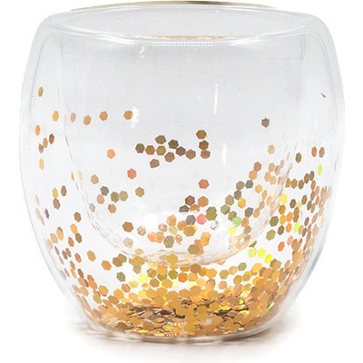 ЧАША ДВУСТЕННА 150МЛ. НАСИПЕН БРОКАТ (02-18954)