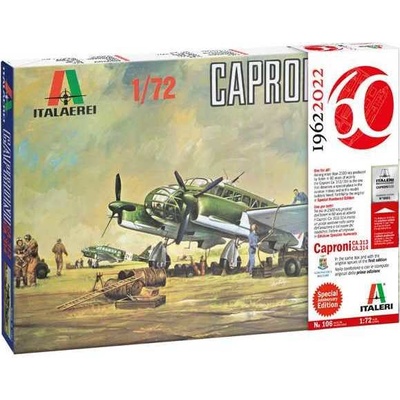 ITALERI Model Kit lietadlo 0106Caproni Ca. 313/314 Vintage Limited Edition 1:72