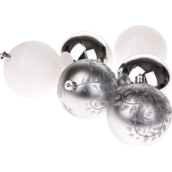 Dakls Пластмасови коледни топки в комплект 6 бр. ø 8 cm - Dakls (SY268)