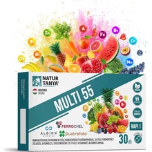 MULTI 55 Fermentovaný Multivitamín s 55 koncentrovanými účinnými látkami 30 tabliet Natur Tanya