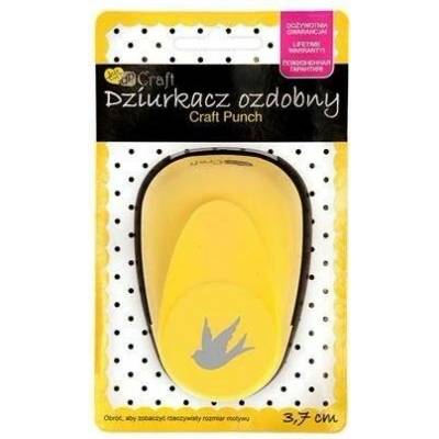 dpCraft Dekorační děrovačka 3,7cm – holub (JCDZ-115-278)