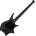 Hils Guitars HNB3 NEXT Black Headless Bass Guitar