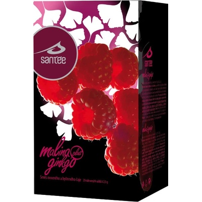 Santée čaj Malina Ginkgo 20 x 2,5 g