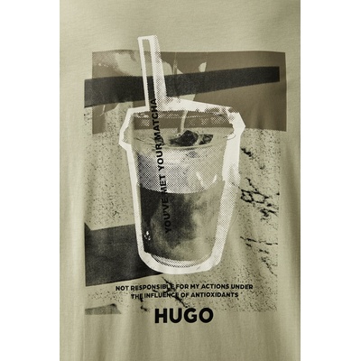 HUGO Blue тениска мъжка от памук Nurobos (50566027)