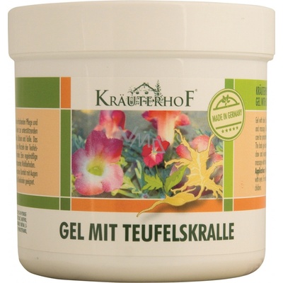 Krauterhof gél z čertovho pazúra 250 ml
