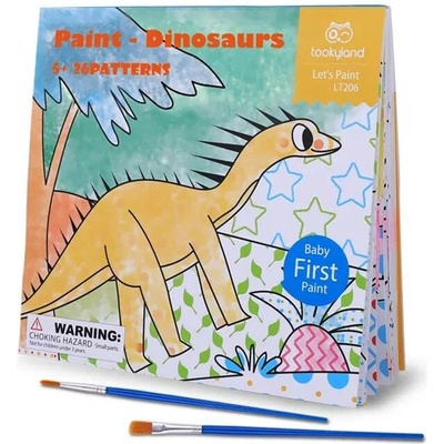 Tookyland Malování vodou Dinosauři 24 omalovánek