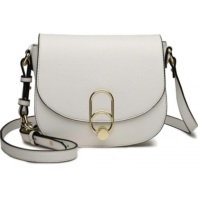 Konofactory zdobená crossbody kabelka „Roxette“ bílá