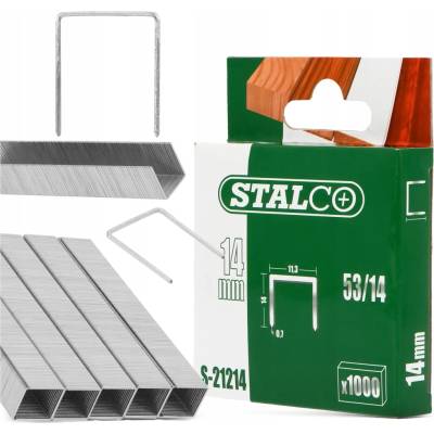 Stalco sponky do zošívačky na čalúnenie 14 mm typ 53/530/A balenie 1000 kusov