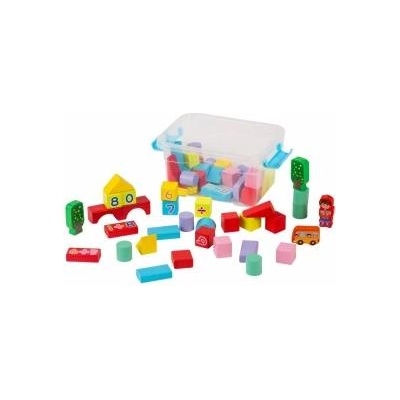 Baczek Colored wooden blocks 53el