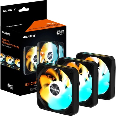 Gigabyte EZ CHAIN RVS FAN 3-PACK GP-GBT EZRVSFAN1203 – Zboží Živě