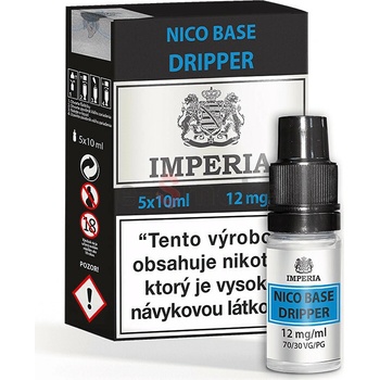 Imperia báza Dripper 70/30 12mg 5x10ml